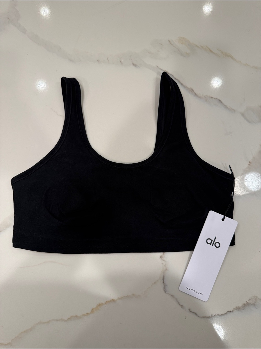 ALO Yoga Black Sports Bralette